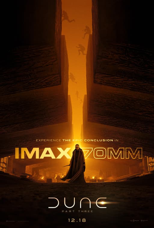 Exclusive Art > Dune: Part Three (IMAX 70mm) 1080:1600